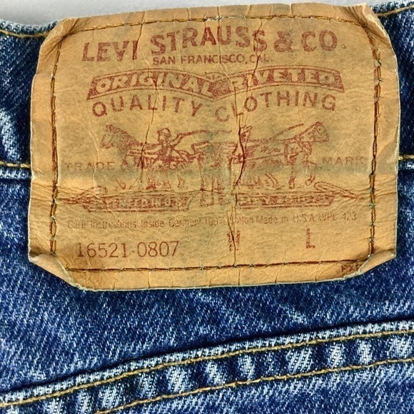 Vintage 90’s Red Tab Levi’s Mom Jeans - Picture 5 of 7
